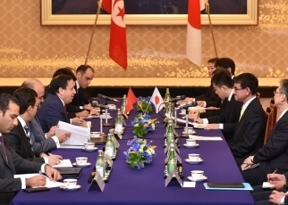 日・チュニジア外相会談2