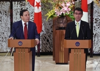 日・チュニジア外相会談3