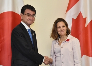 日・カナダ外相会談