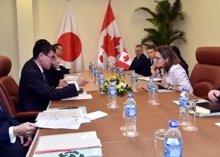 日・カナダ外相会談