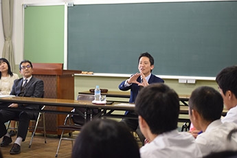 (写真2)高校講座 松山南高等学校