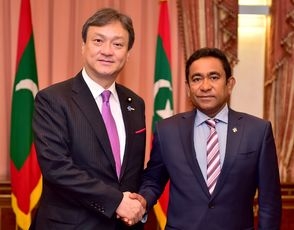 ヤーミン大統領への表敬