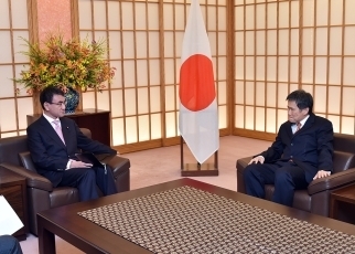 リム・ブルネイ外務貿易省次官（次期ASEAN事務総長）による河野外務大臣表敬2