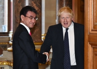 日英外相会談