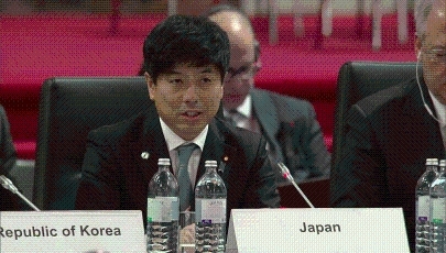 発言する中根外務副大臣