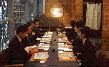 中根外務副大臣主催グエン・スアン・タン・ベトナム・ホーチミン国家政治学院長との夕食会