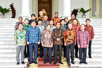(写真2)ジョコ大統領からは訪日する意向が示されました