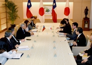 日・チリ外相会談3