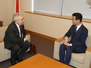 岡本外務大臣政務官とビロル国際エネルギー機関事務局長との会談2