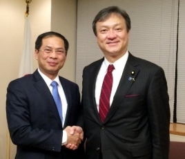 堀井巌外務大臣政務官とソン・ベトナム筆頭外務次官との会談