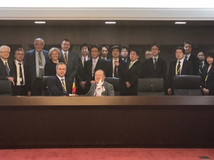 (写真3)第2回日・ルーマニア科学技術協力合同委員会の様子