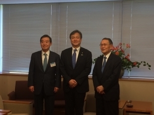 第50回日韓経済人会議・韓国代表団による堀井巌外務大臣政務官表敬1
