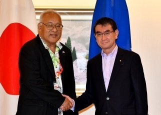 日・ミクロネシア外相会談2