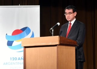 在アルゼンチン日系人との会合(スピーチ)