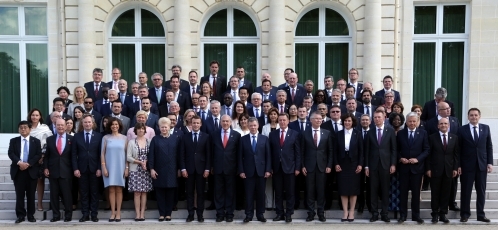 (写真1)OECD閣僚理事会(写真提供:OECD)