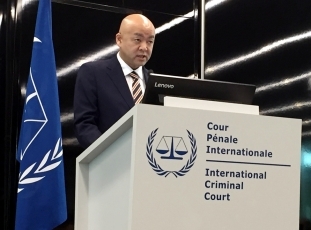 堀井学外務大臣政務官の国際刑事裁判所(ICC)ローマ規程採択20周年記念式典出席1
