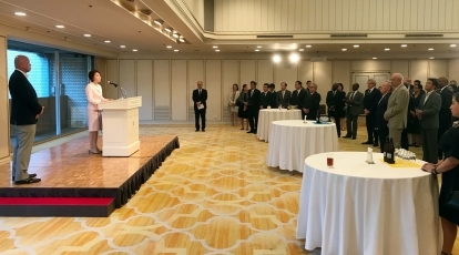 在京大使等を招いた堀井学外務大臣政務官主催レセプションの開催2