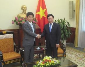 ミン副首相兼外務大臣との会談