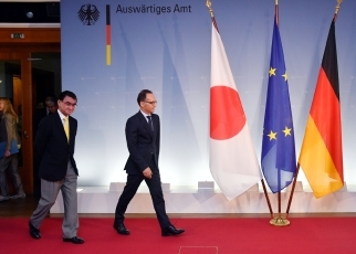 日独外相会談