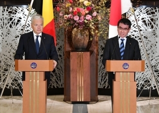 日・ベルギー外相会談