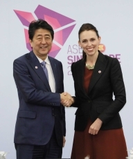 日・ニュージーランド首脳会談<br>(写真提供:内閣広報室)