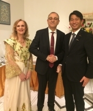 山田外務大臣政務官の第64回アルジェリア・ナショナルデーレセプション出席1