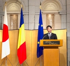 山田外務大臣政務官のルーマニア・ナショナルデー・レセプション出席