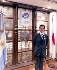 辻外務大臣政務官の日・アルゼンチン外交関係樹立120周年閉幕レセプション出席1