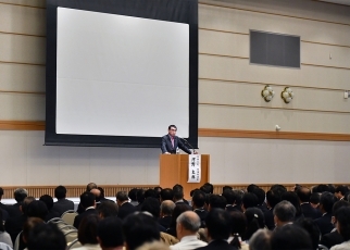 河野外務大臣の東北大学SDGsシンポジウムへの出席