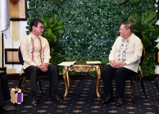河野外務大臣とドミンゲス・フィリピン財務大臣との会談2