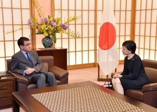 中満国連事務次長・軍縮担当上級代表による河野外務大臣表敬2