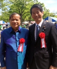 山田外務大臣政務官の「カンボジアフェスティバル2019」開会式出席1