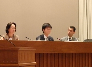 日本・ESCAP・UNDRR共催の津波と水関連防災イベントに出席する鈴木外務大臣政務官