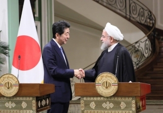 （写真12）日・イラン共同記者発表の様子3