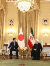 （写真7）日・イラン首脳会談の様子2