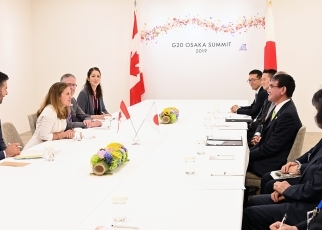 日・カナダ外相会談(会談)
