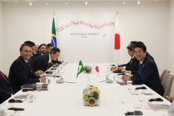 (写真3)日・ブラジル首脳会談の様子3