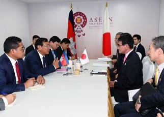 日・カンボジア外相会談2