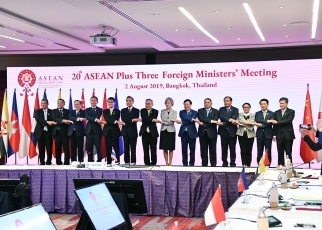 （写真6）第20回ASEAN＋3（日中韓）外相会議