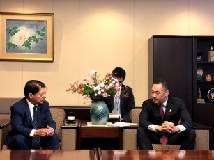 鈴木外務副大臣とモンカダ・ニカラグア外務大臣との会談2