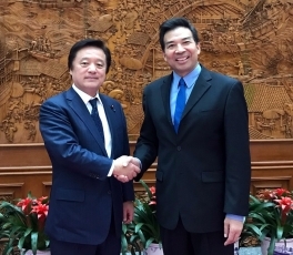 若宮外務副大臣と羅照輝中国外交部副部長との会談