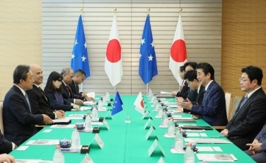 （写真5）日・ミクロネシア首脳会談