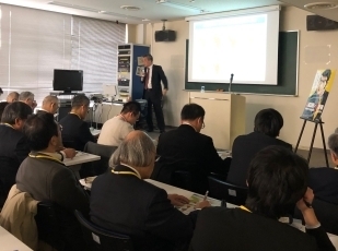 新保在ロシア大使館領事部長によるロシア治安情勢講演会の開催1