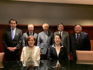 日系団体代表者の方たちとの写真