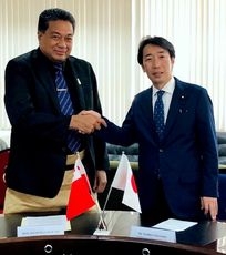 テイMEIDECC相への表敬