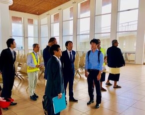 経済協力案件の視察
