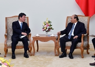 茂木外務大臣によるフック・ベトナム首相表敬2