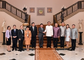 茂木外務大臣によるプラユット・ジャンオーチャー・タイ首相表敬