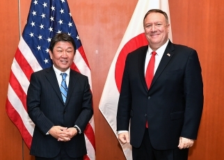 日米外相会談1