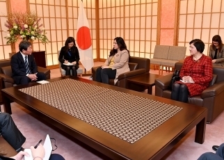 アラブ首長国連邦及びポーランド国連常駐代表による茂木外務大臣表敬2